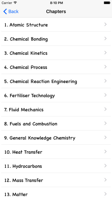Chemistry Quiz Chapter Wise screenshot 3