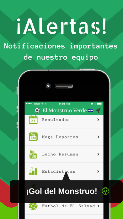 El Monstruo Verde - Fútbol de El Salvador screenshot 2