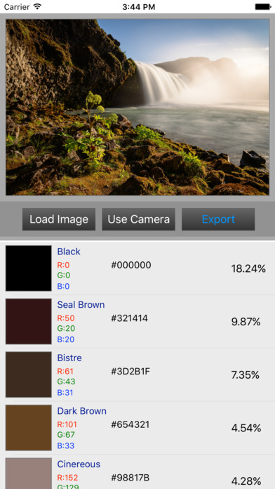 Color Analysis Lite screenshot 2