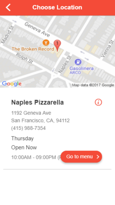 Naples Pizzarella screenshot 2