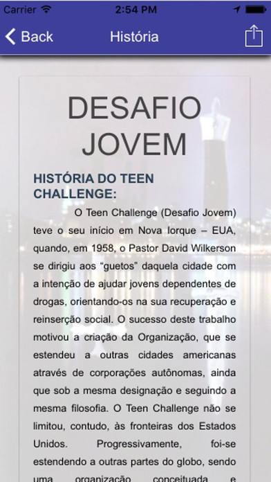 Desafio Jovem Teen Challenge screenshot 3
