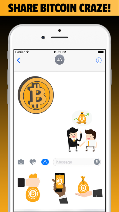 BITCOMOJI - Bitcoin Mining BTC Emoji Stickers screenshot 2