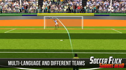 Soccer Flick Shoot Hero screenshot 3
