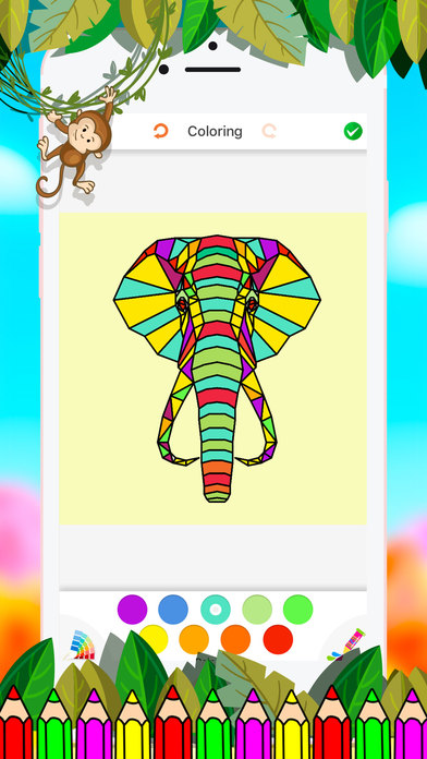 Animals Mandala Coloring Book For Adults screenshot 3