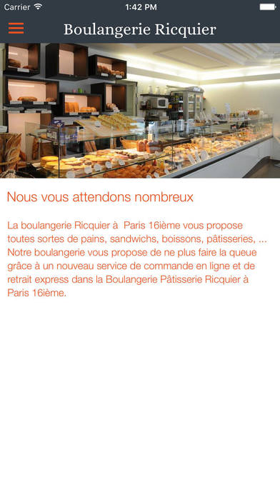 Boulangerie Ricquier screenshot 2