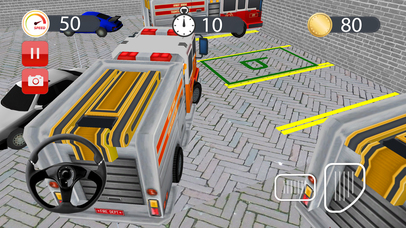 Rescue Fire Truck Parking Simulator screenshot 4