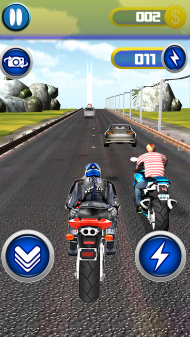 Highway Rider City Motor Racing 3D screenshot 4