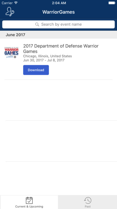 2017 DoD Warrior Games screenshot 2