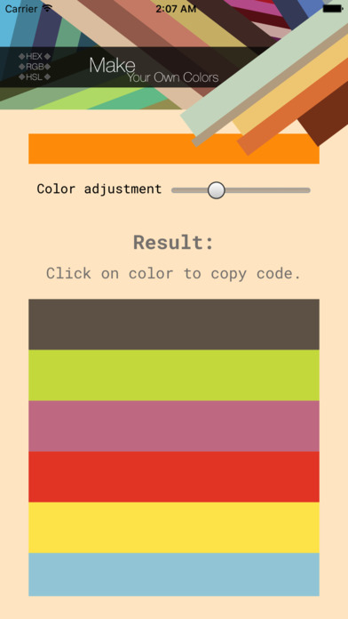 Color Pick - Color selection screenshot 3