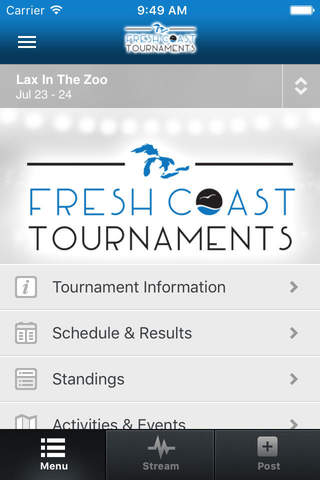 Fresh Coast Tournaments screenshot 2