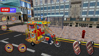 City Auto Rickshaw Racing Game screenshot 4