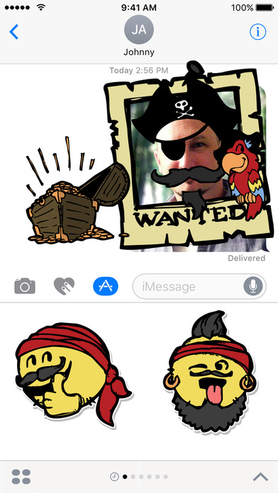 A Pirate's Life Emoji Stickers screenshot 2