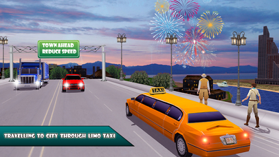 City Limo Driving 3D : Taxi Parking Legend Driver screenshot 2