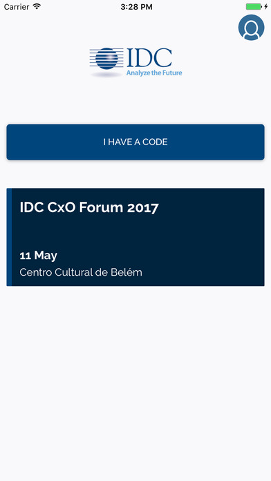 IDC CxO Forum screenshot 2