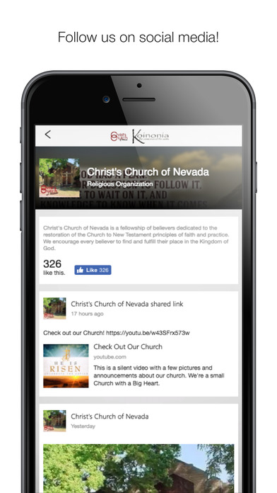 Christ's Church Nevada MO screenshot 2