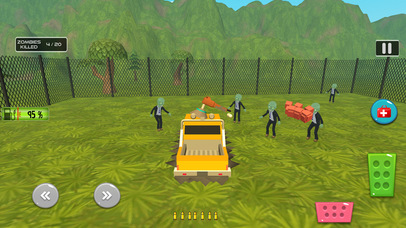 Zombie Safari Adventure – Offroad Survival Game screenshot 2