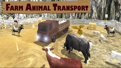 Off-road Animal Transport: Extreme Truck Drive screenshot 3