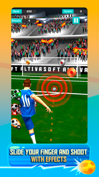 Real Soccer Shoot Goal 2017 screenshot 2