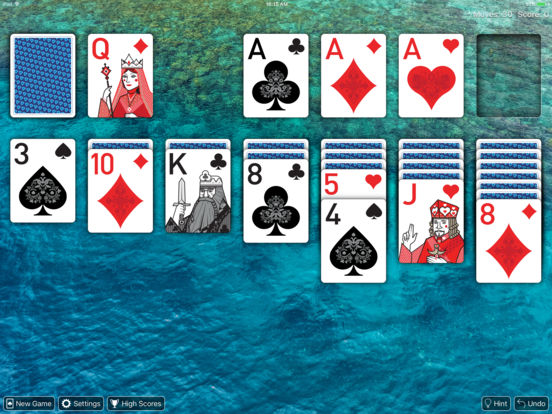 Real Solitaire Pro for iPad на iPad