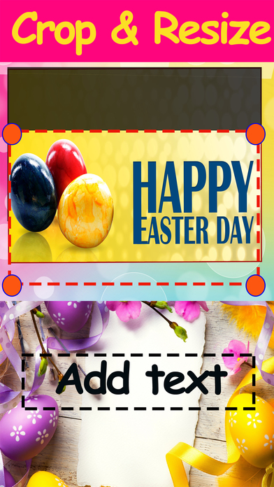 Easter Bunny Greeting Cards App - Free ecards 2017 screenshot 3