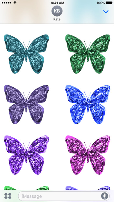 Glitter Butterflies screenshot 3