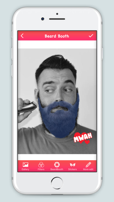Beard Booth - Beard Photo Editor screenshot 4