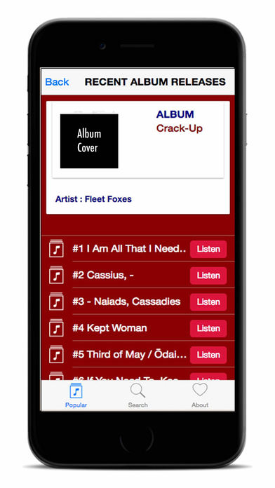 My Music and Song Samples Database screenshot 2