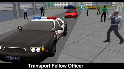 City Police Car Duty Simulator: Crime Town Cops screenshot 2