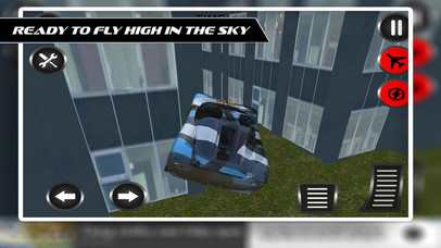 Friving Car Flying Game 2017 screenshot 3