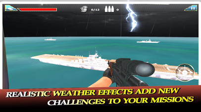 Navy Combat Mission- Sniper Shoot screenshot 3
