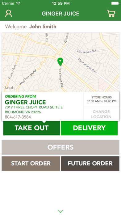 Ginger Juice Ordering screenshot 2