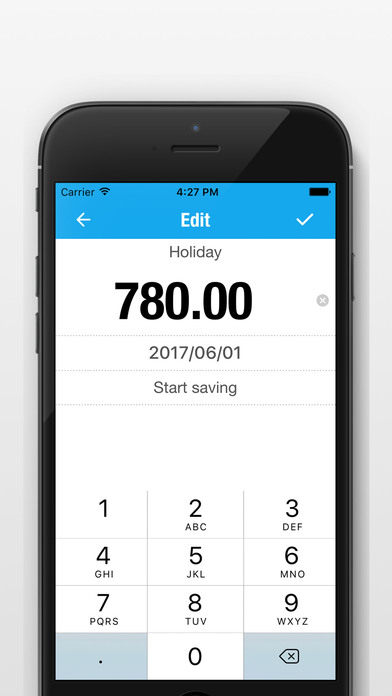 Saving Money Manager - Daily Savings Goals Tracker screenshot 4
