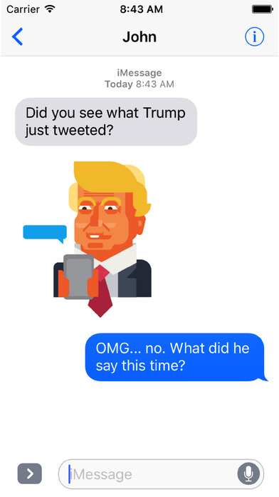 Trump and Friends Sticker Pack screenshot 2
