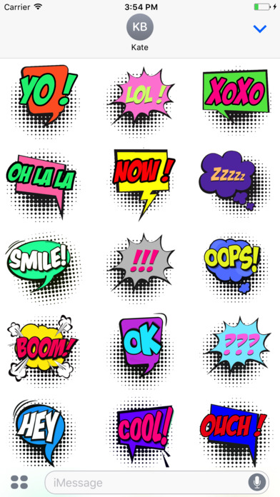 Cartoons Stickers screenshot 2