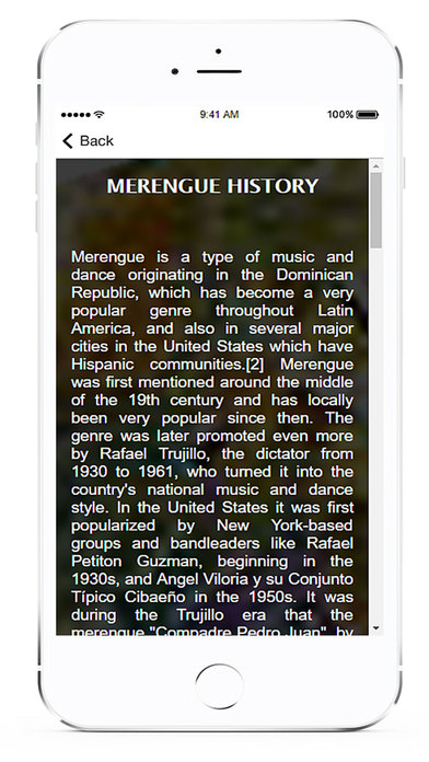 Merengue Radios screenshot 2