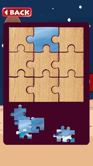 Airplane Jigsaw Learning Games For Kids screenshot 3