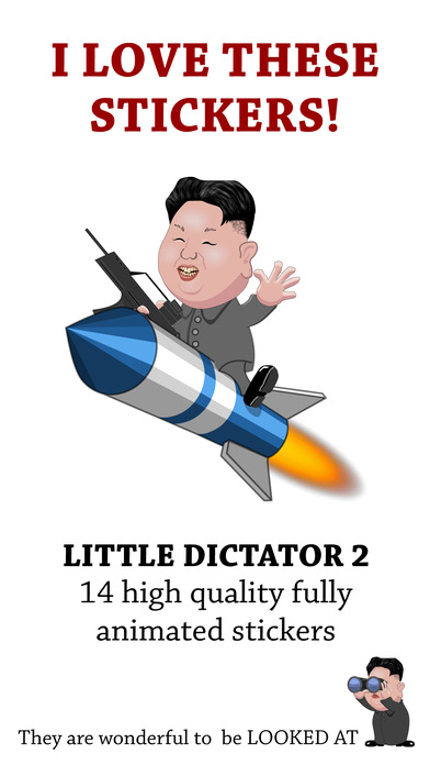 Little Dictator Stickers 2 screenshot 3