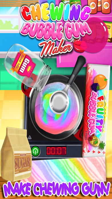 Chewing Gum Maker - Bubble Gum & Cooking Games screenshot 2
