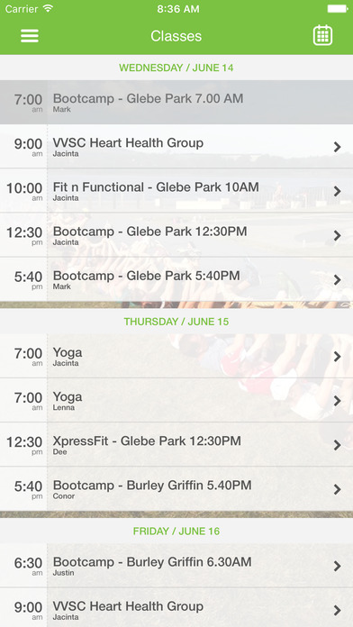 Glebe Park Fitness screenshot 3