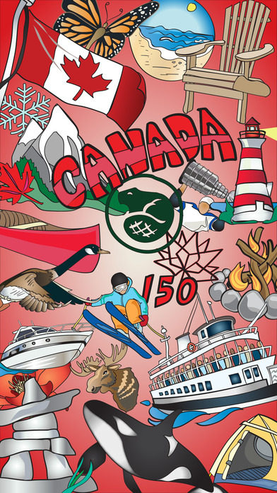 Canada 150 Stickers screenshot 4