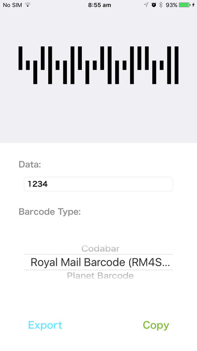 Barcode Generator / Creator screenshot 2