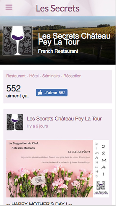 Restaurant Les Secrets screenshot 3