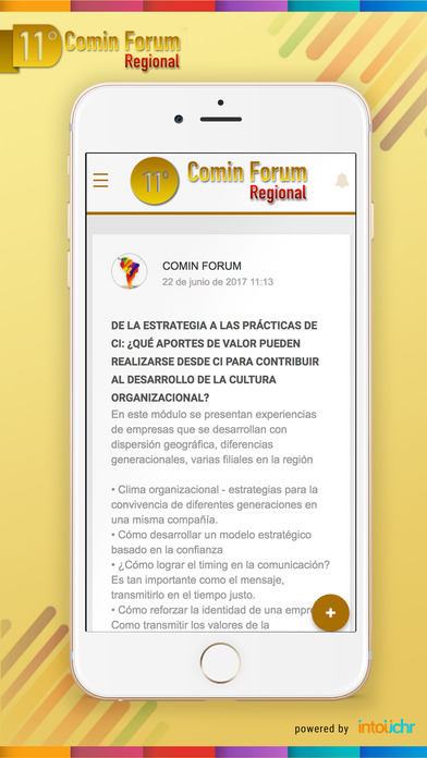 Comin Forum Regional screenshot 4