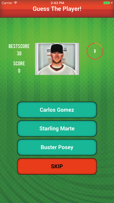 Guess The Baseball Player Quiz for MLB screenshot 3