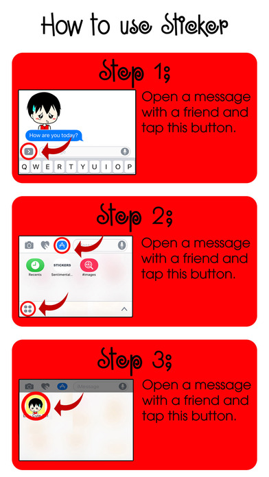 Mugiwara - Luffy Emoticons Stickers for iMessage screenshot 2