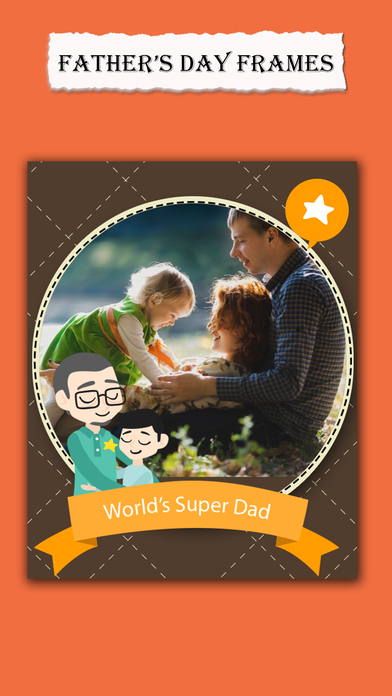 Father's Day Photo Frame cards screenshot 2