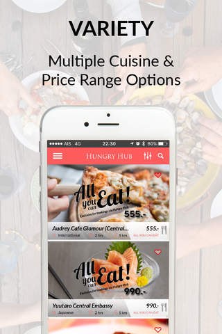 Hungry Hub - Dining Offer App screenshot 2