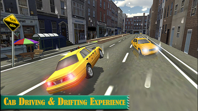 Euro City taxi Driver: The extreme Snow Driving screenshot 4