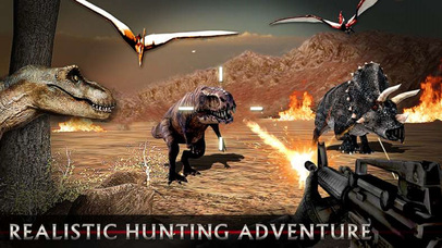 3D Dinosaur Safari Hunter - Hunting Park screenshot 2