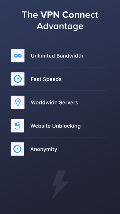 VPN Connect - Unlimited VPN Proxy for iPhone screenshot 3
